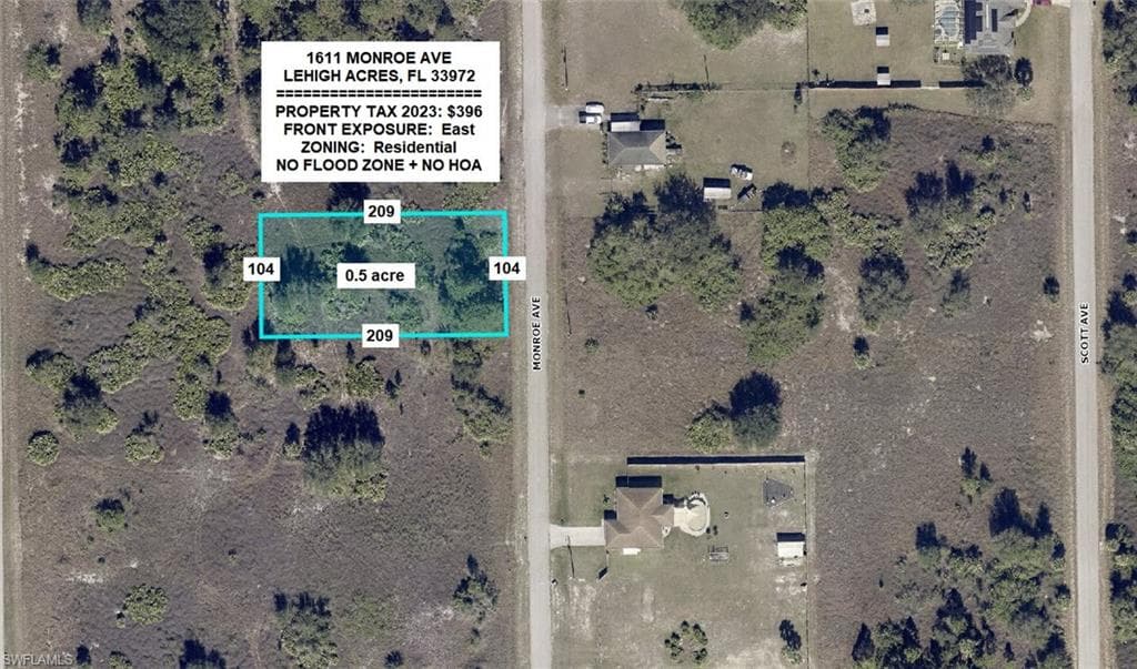 1611 Monroe AVE LEHIGH ACRES, FL 33972