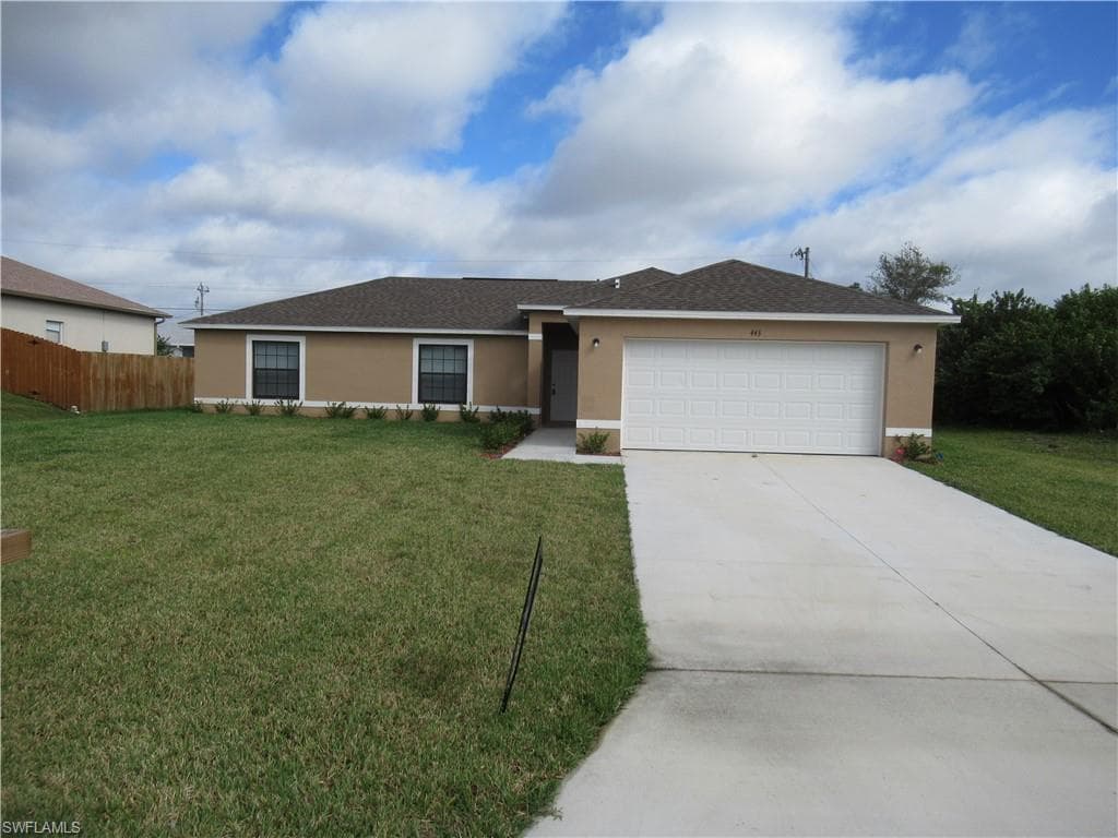 443 NE 2nd AVE CAPE CORAL, FL 33909