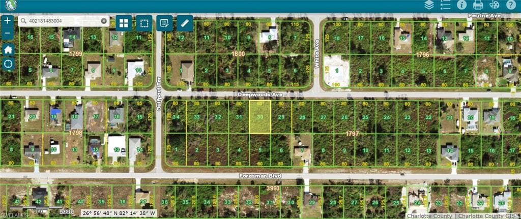 12431 Deepwoods AVE PORT CHARLOTTE, FL 33981