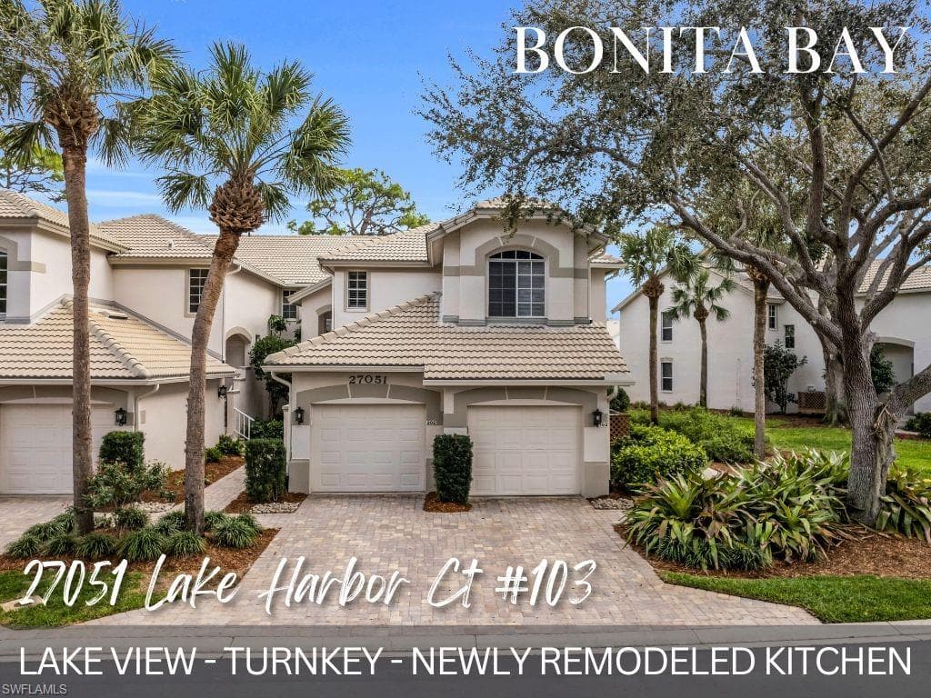 27051 Lake Harbor CT 102 BONITA SPRINGS, FL 34134