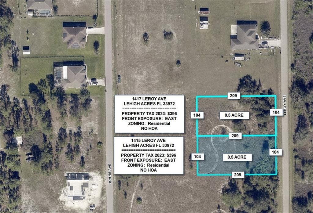 1417 Leroy AVE LEHIGH ACRES, FL 33972
