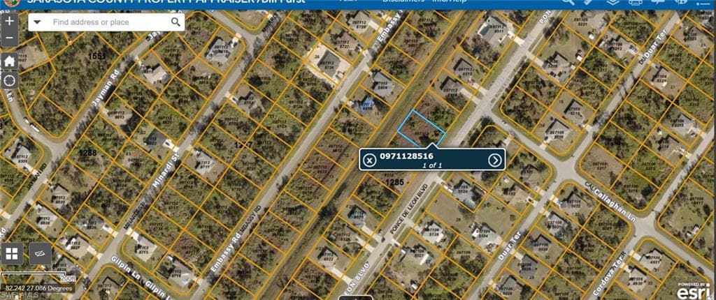 Ponce De Leon BLVD NORTH PORT, FL 34291