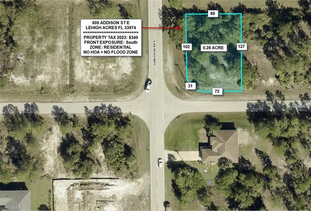 605 Addison ST E LEHIGH ACRES, FL 33974