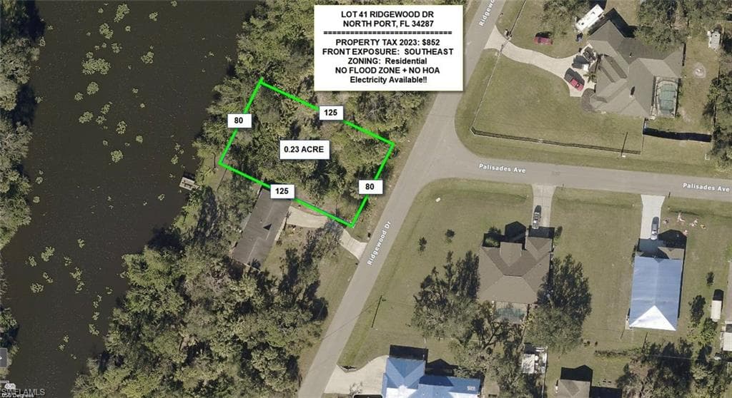 Ridgewood lot #41 DR NORTH PORT, FL 34287