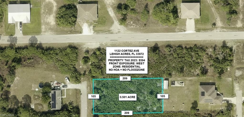 1122 Cortez AVE LEHIGH ACRES, FL 33972