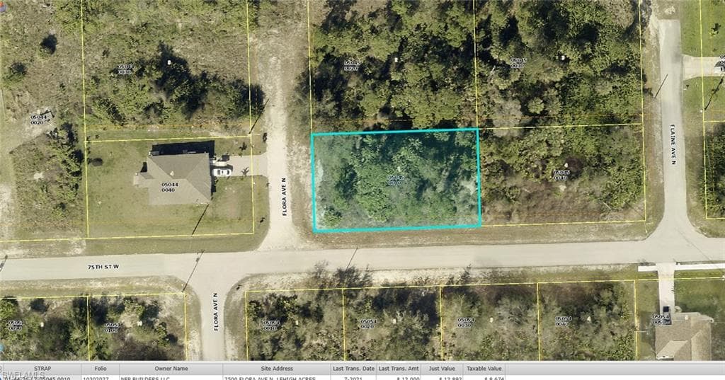 7500 Flora AVE N LEHIGH ACRES, FL 33971