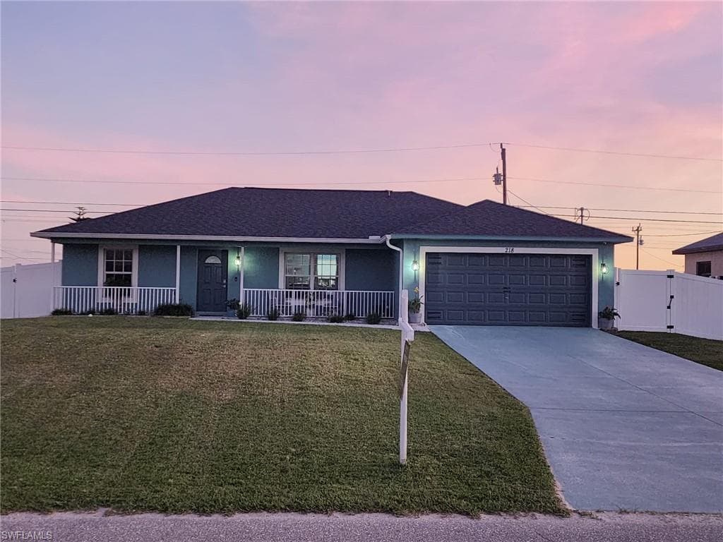 218 NE 16th TER CAPE CORAL, FL 33909