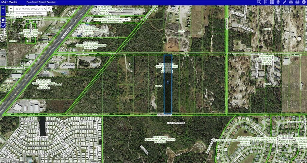 0 RHODES RD HUDSON, FL 34667