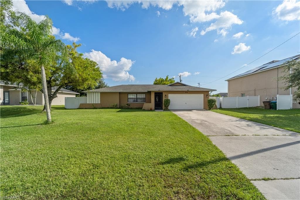 614 SW 23rd ST CAPE CORAL, FL 33991