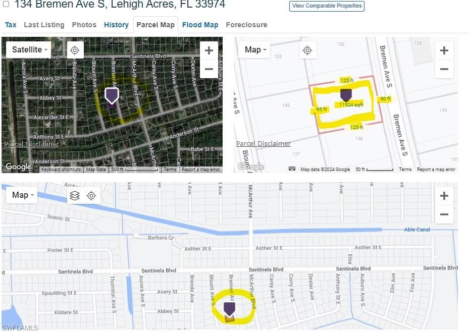 134 Bremen AVE S LEHIGH ACRES, FL 33974
