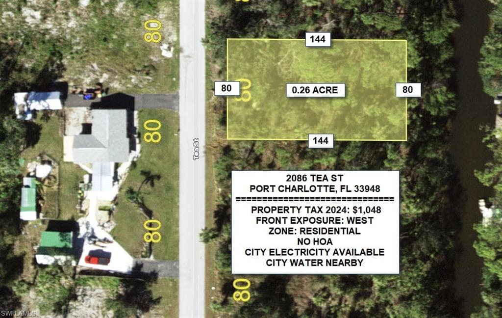 2086 Tea ST PORT CHARLOTTE, FL 33948