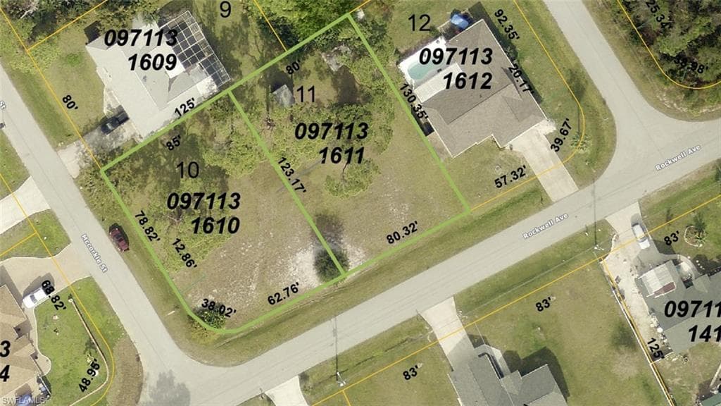 0971131610 & 0971131611 Rockwell AVE NORTH PORT, FL 34291