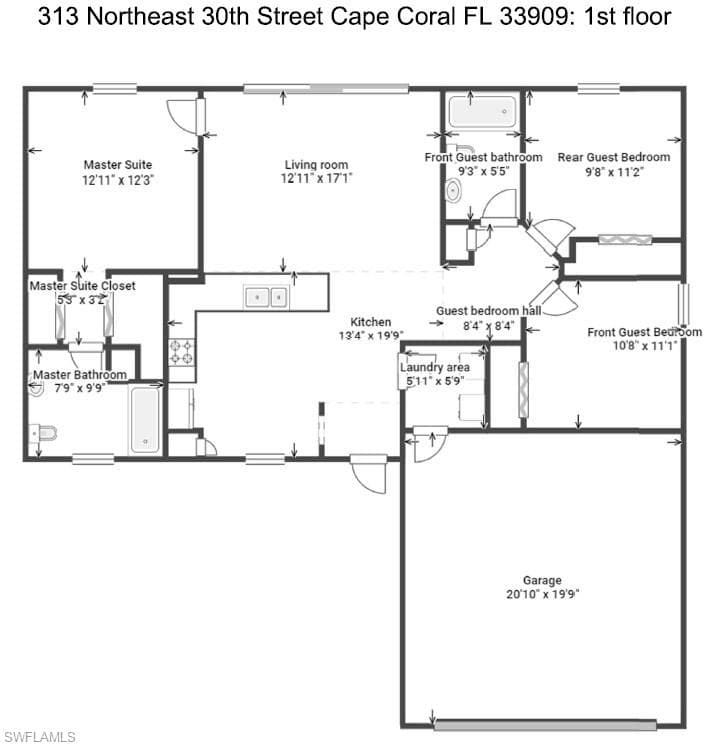 313 NE 30th ST CAPE CORAL, FL 33909