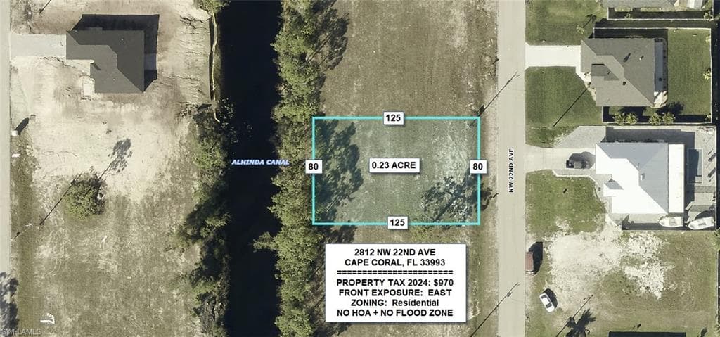 2812 NW 22nd AVE CAPE CORAL, FL 33993