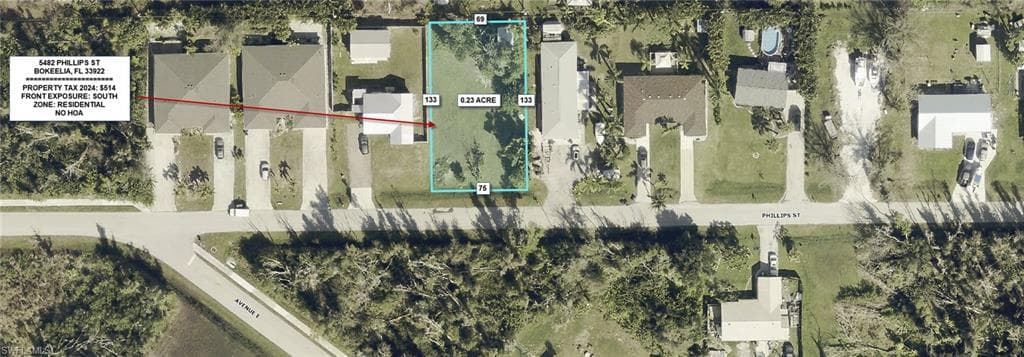 5482 Phillips ST BOKEELIA, FL 33922