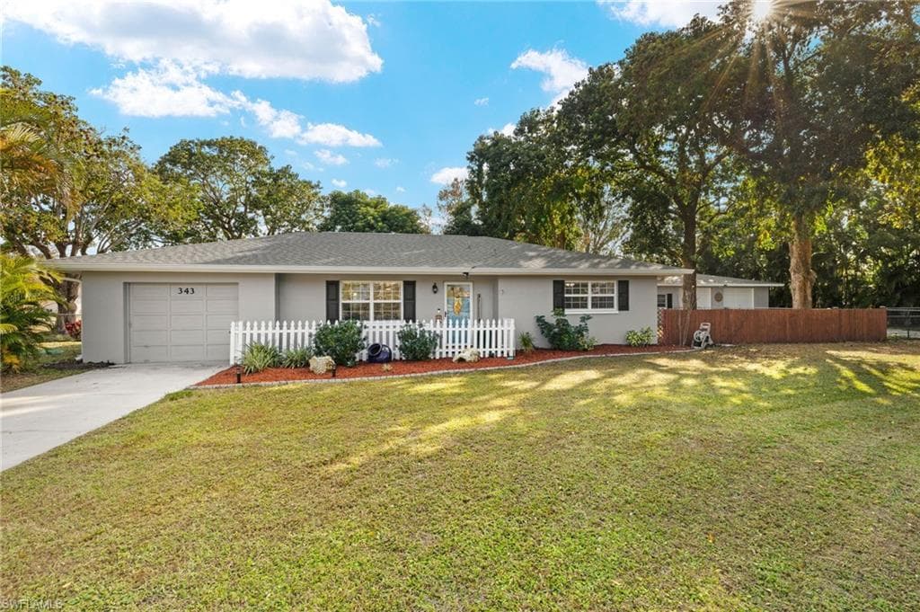 343 W Mariana AVE NORTH FORT MYERS, FL 33903