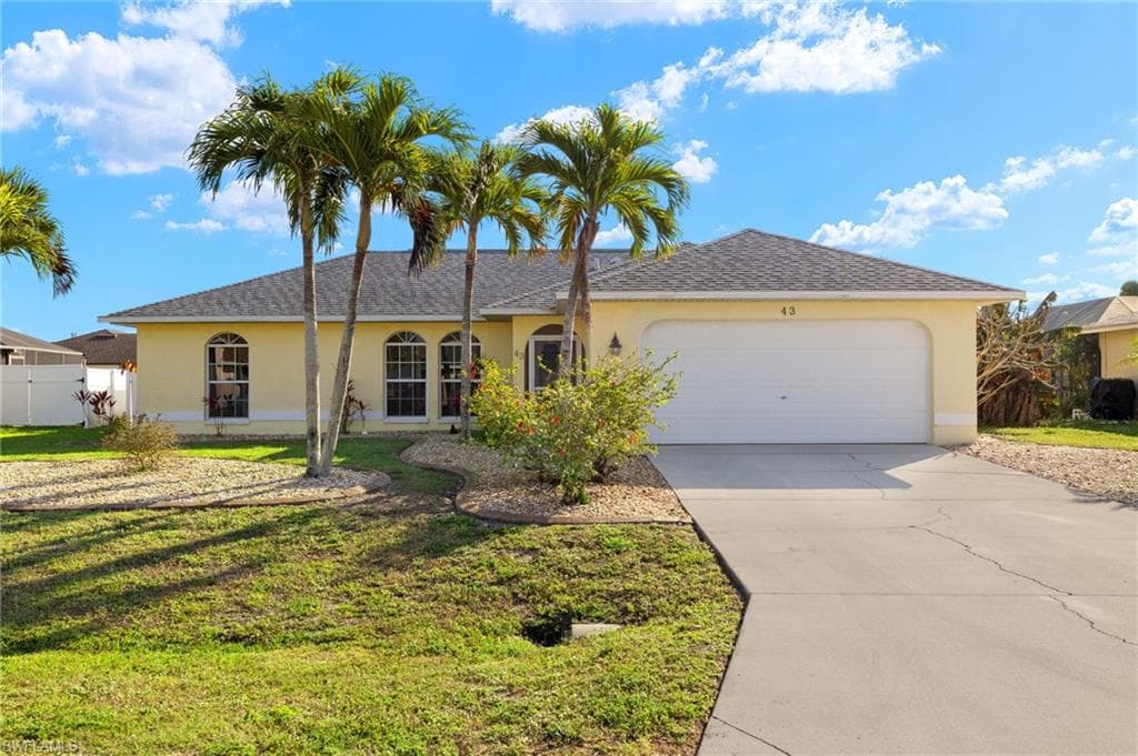 43 NE 13th AVE CAPE CORAL, FL 33909