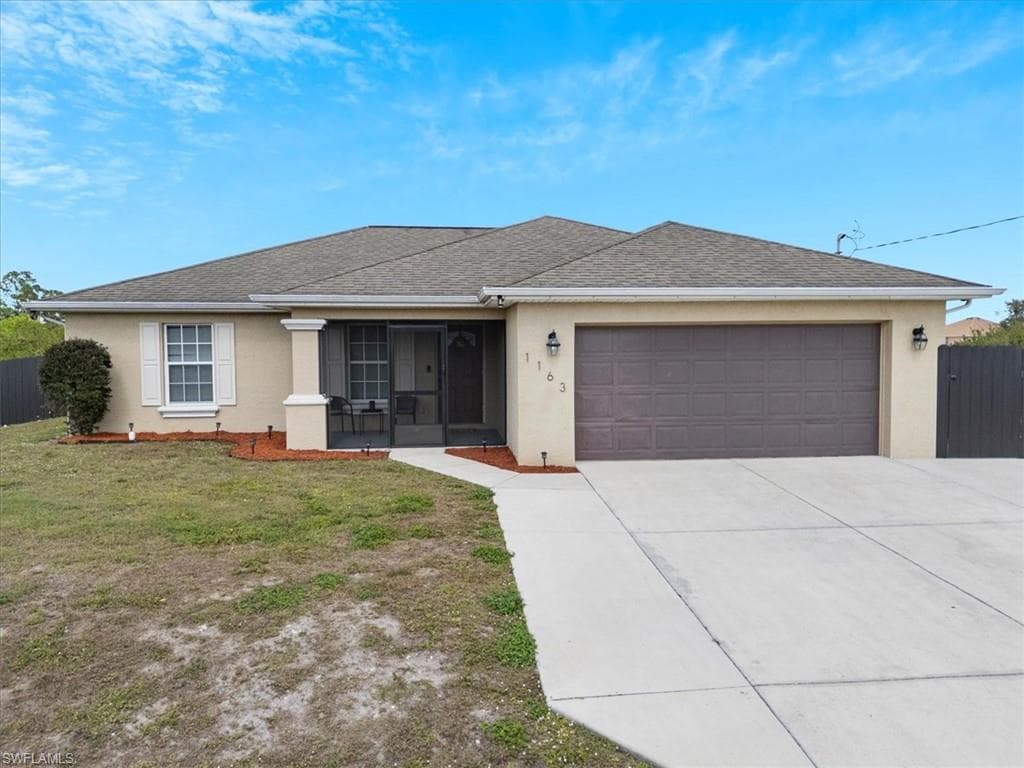 1163 Ebers ST E LEHIGH ACRES, FL 33974