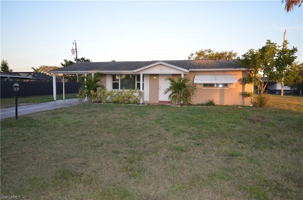 331 Fleetwood AVE LEHIGH ACRES, FL 33936