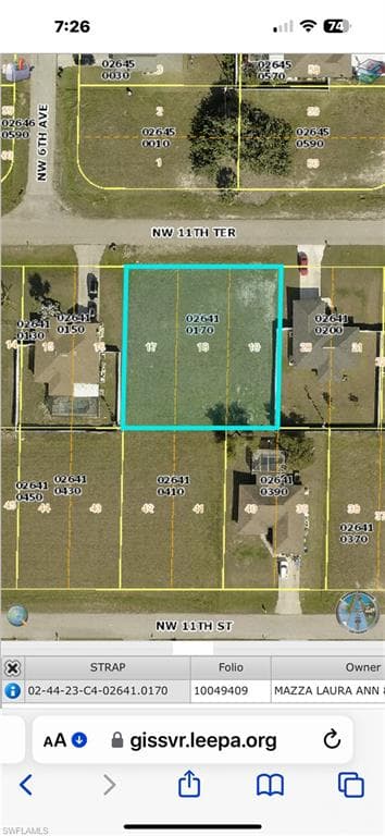 532 NW 11th TER CAPE CORAL, FL 33993