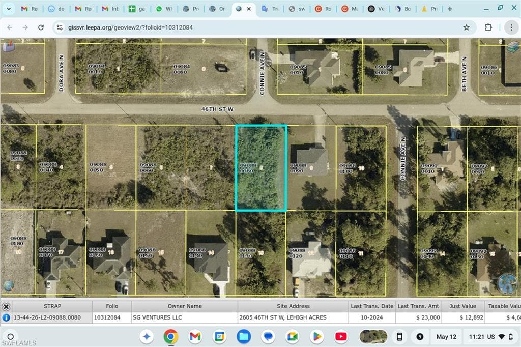 2605 46th ST W LEHIGH ACRES, FL 33971