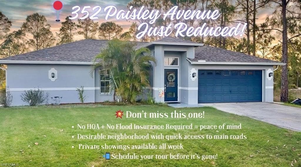 352 Paisley AVE LEHIGH ACRES, FL 33974