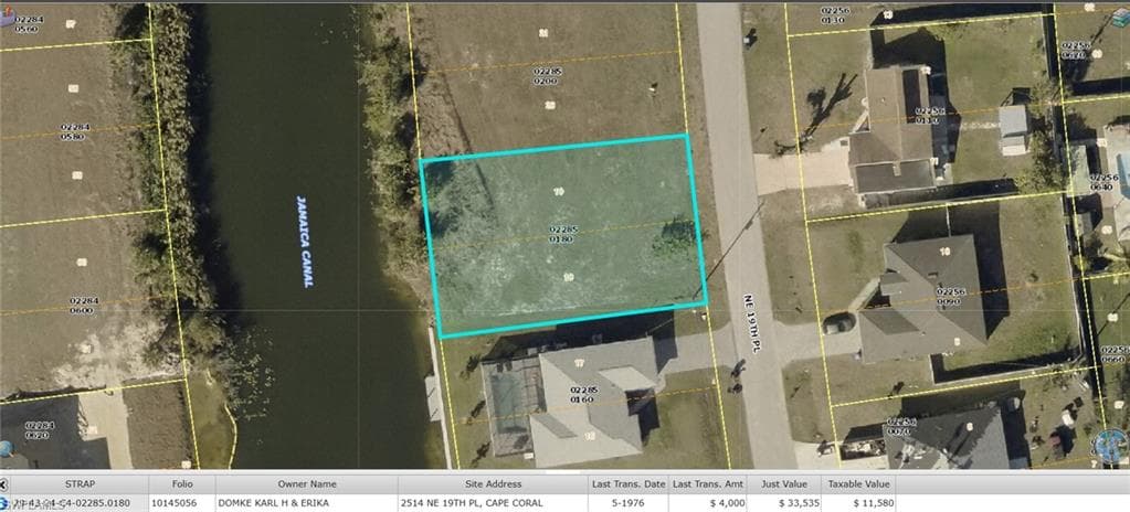 2514 NE 19th PL CAPE CORAL, FL 33909