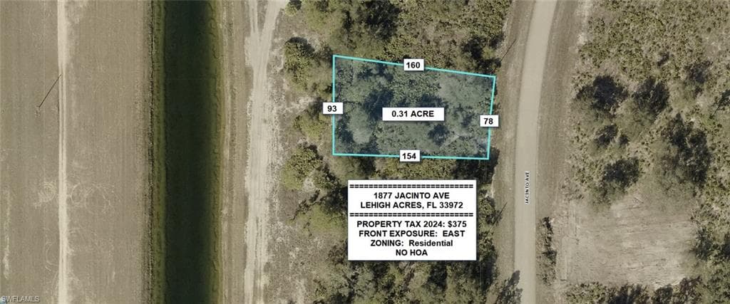 1877 Jacinto AVE LEHIGH ACRES, FL 33972