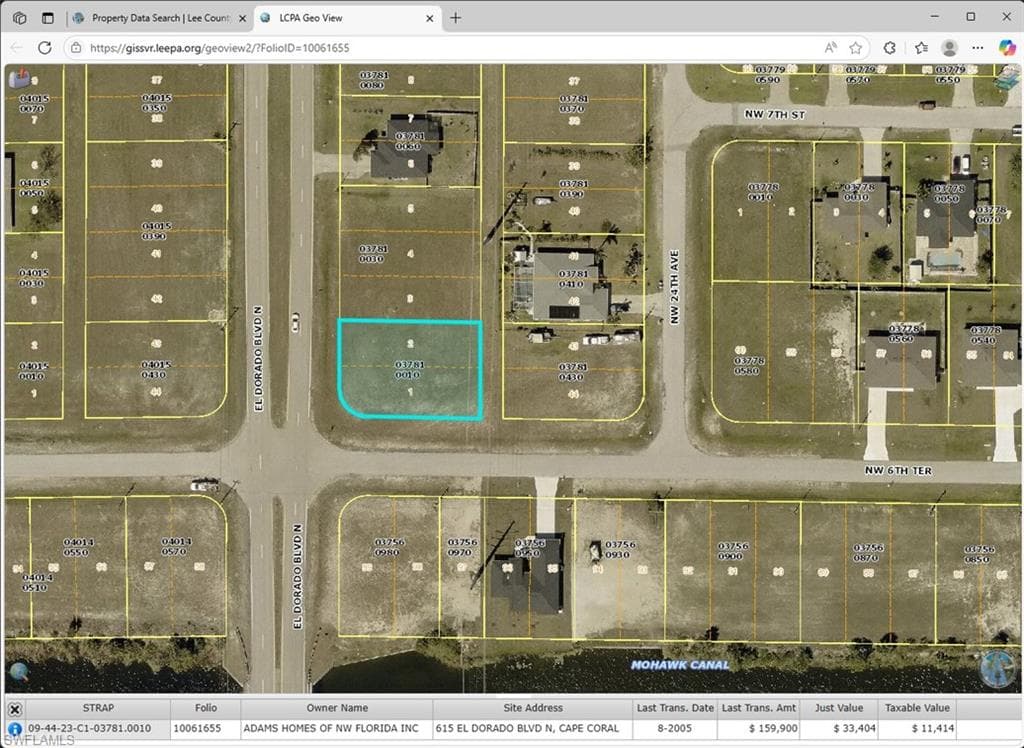 615 El Dorado BLVD N CAPE CORAL, FL 33993