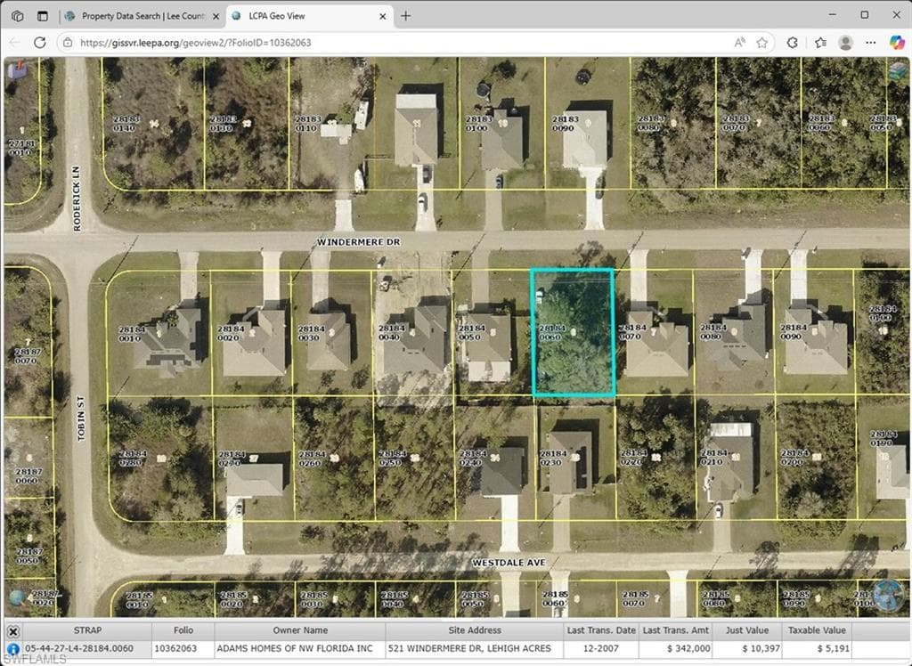 521 Windermere DR LEHIGH ACRES, FL 33972