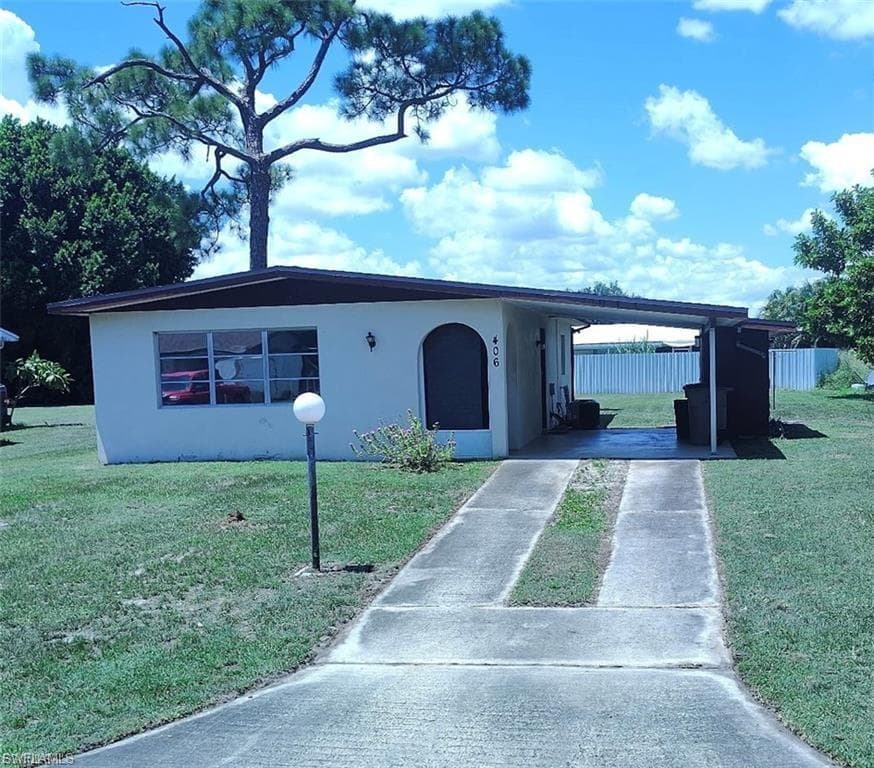 406 Morgan CIR S LEHIGH ACRES, FL 33936