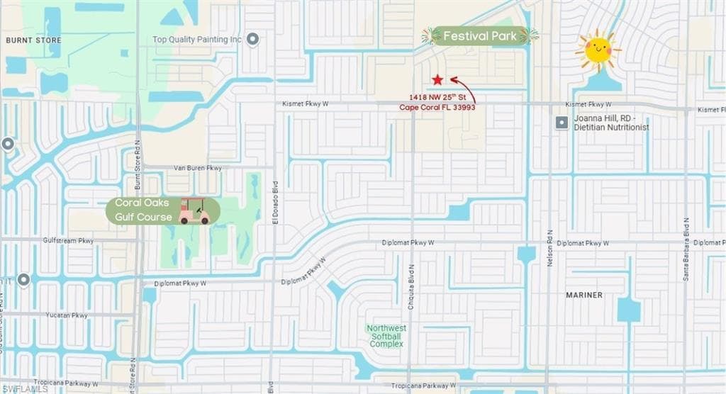 1418 NW 25th ST CAPE CORAL, FL 33993