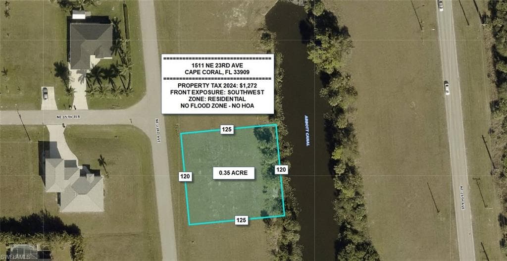 1511 NE 23rd AVE CAPE CORAL, FL 33909