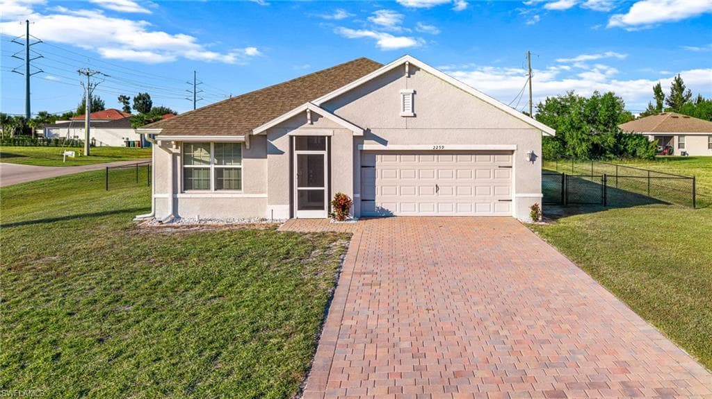 2259 SW 4th ST CAPE CORAL, FL 33991