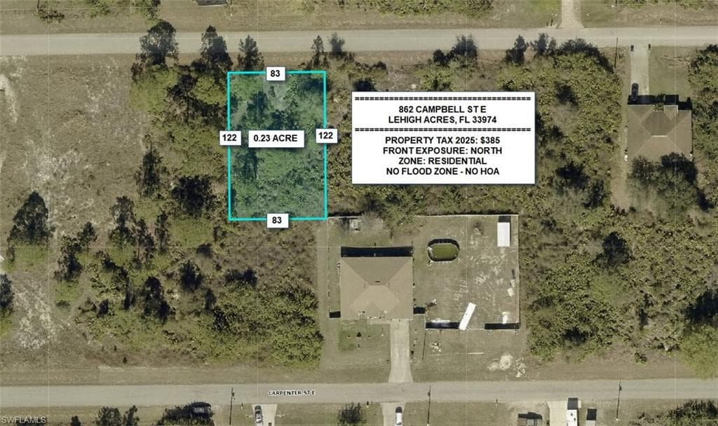 862 Campbell ST E LEHIGH ACRES, FL 33974