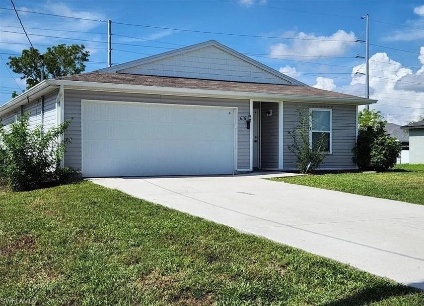 616 NE 24th TER CAPE CORAL, FL 33909