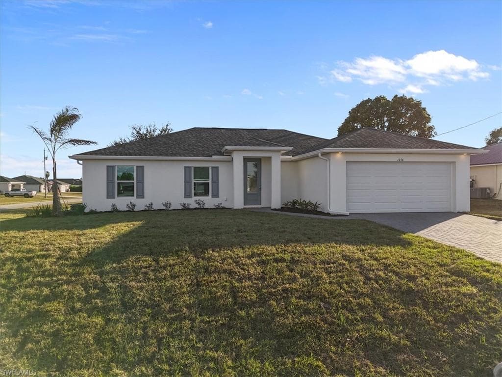 1016 NW 20th TER CAPE CORAL, FL 33993