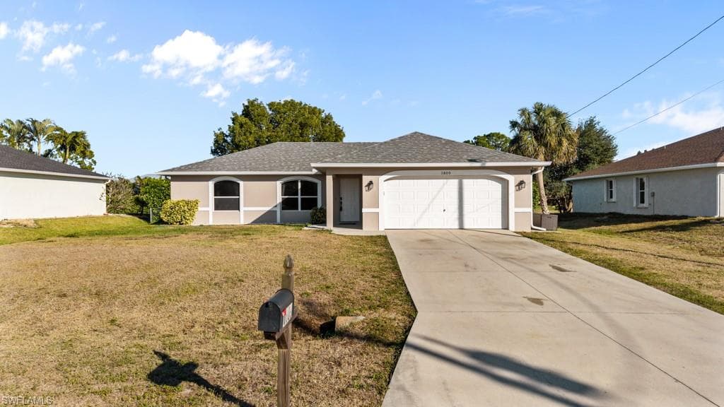 1809 NW 27th AVE CAPE CORAL, FL 33993