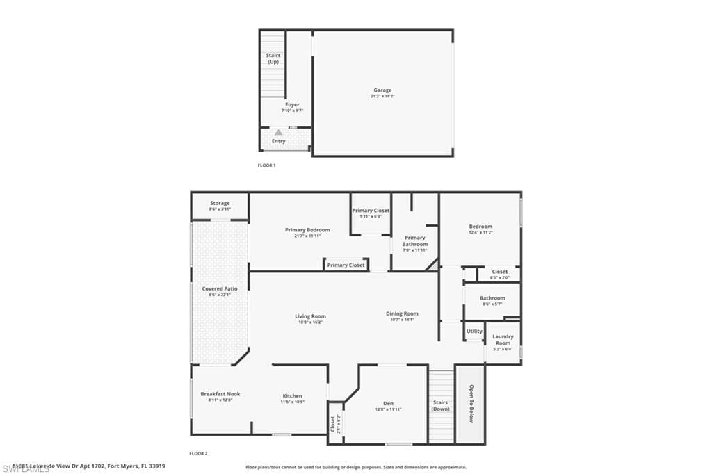 15081 Lakeside View DR 1702 FORT MYERS, FL 33919