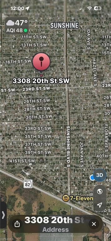 3308 20th ST SW LEHIGH ACRES, FL 33976