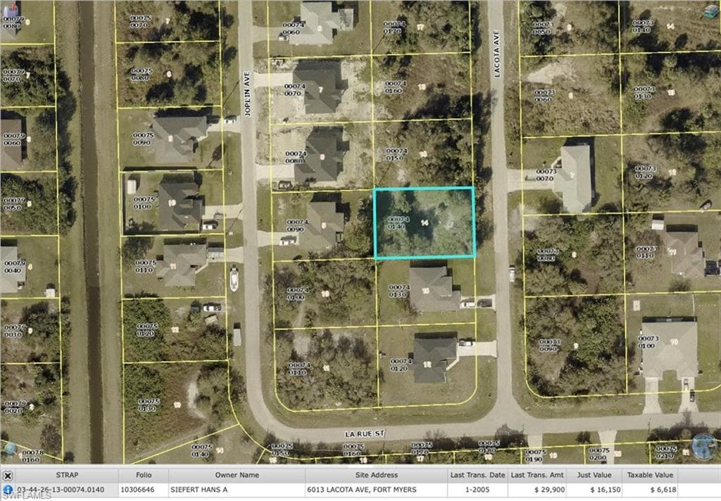 6013 Lacota AVE FORT MYERS, FL 33905