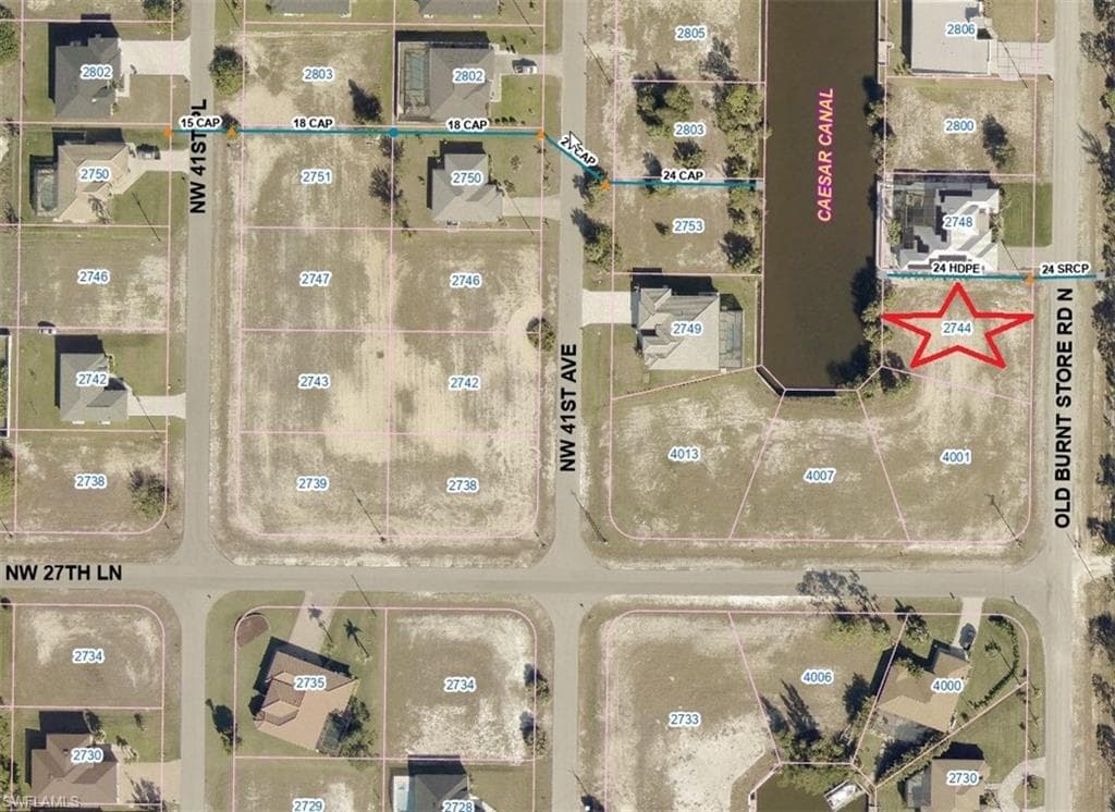 2744 Old Burnt Store RD N CAPE CORAL, FL 33993