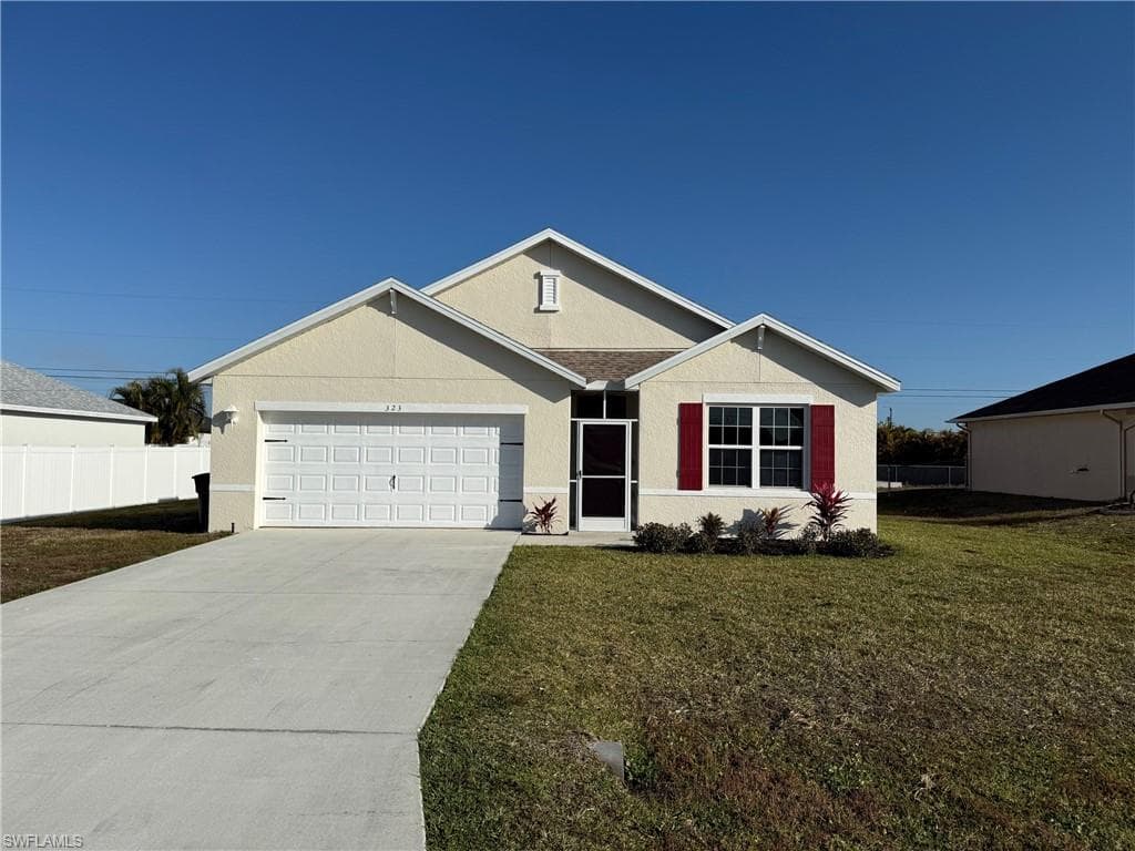 323 SW 19th LN CAPE CORAL, FL 33991