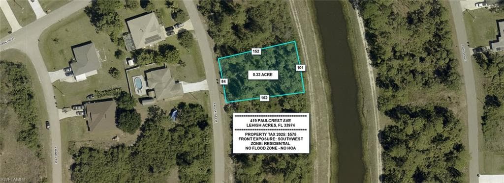 419 Paulcrest AVE LEHIGH ACRES, FL 33974