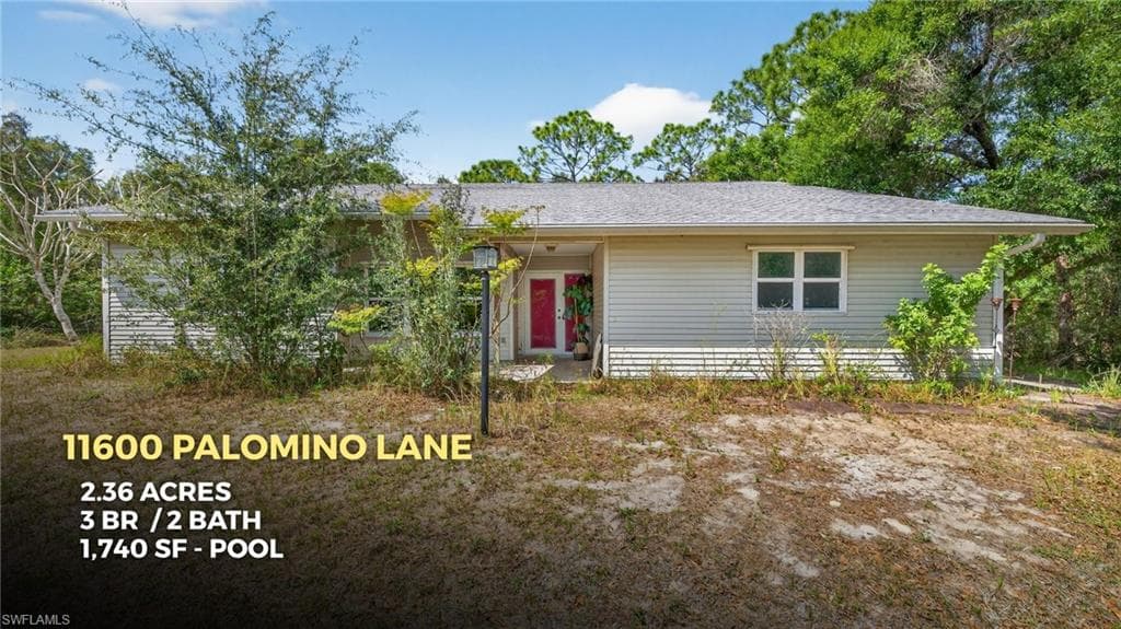 11600 Palomino LN FORT MYERS, FL 33912