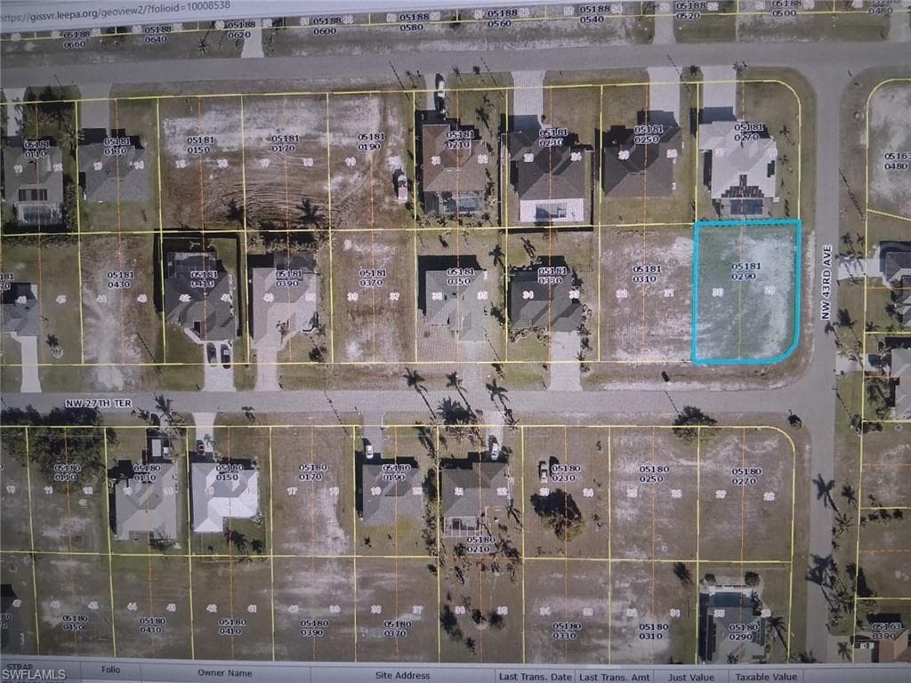 4301 NW 27th TER CAPE CORAL, FL 33993