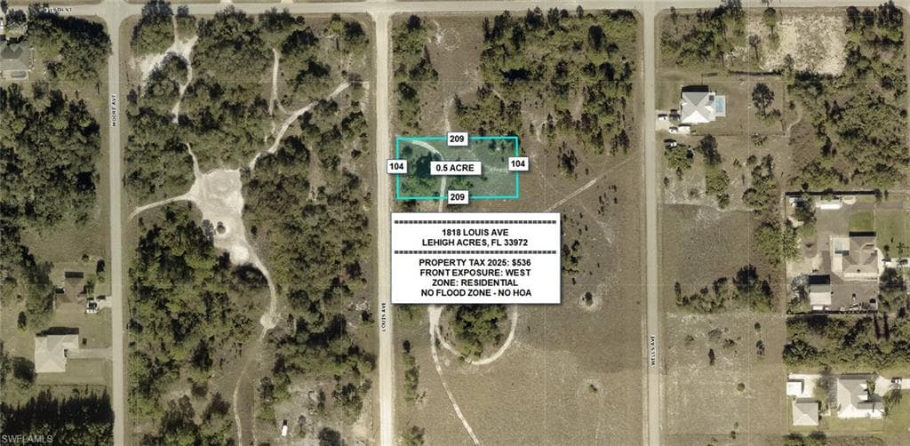 1818 Louis AVE LEHIGH ACRES, FL 33972