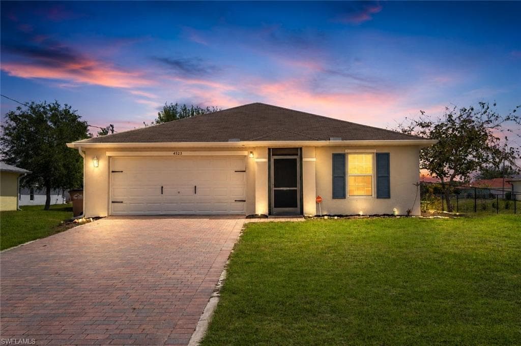 4323 NE 21st AVE CAPE CORAL, FL 33909