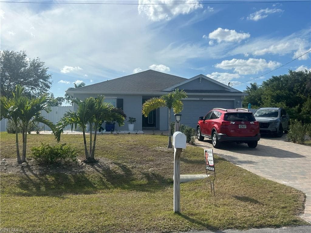 4314 Garden BLVD CAPE CORAL, FL 33909