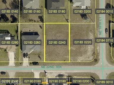 1821 NE 22nd TER CAPE CORAL, FL 33909